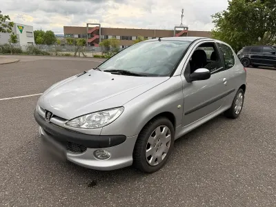 Gebraucht Peugeot 206 108 PS (79 kW) 2005 Silber Kleinwagen
