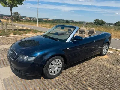 Gebraucht Audi A4 Cabriolet S-Line 163 PS (119 kW) 2004 Blau Cabrio