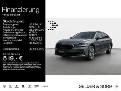 Gebraucht Skoda Superb Selection 193 PS (141 kW) 2024 Graphitegrau metallic Kombi