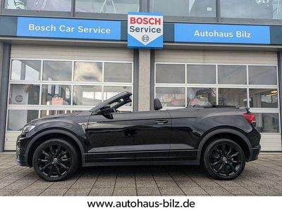 Gebraucht VW T-Roc Cabriolet R-line 150 PS (110 kW) 2020 Schwarz Cabrio