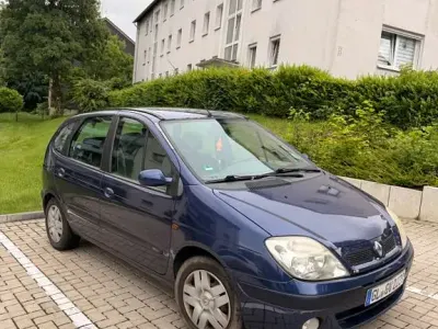 Gebraucht Renault Scénic Expression 107 PS (78 kW) 2003 Blau Van / Kleinbus