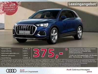 Gebraucht Audi Q3 Advanced 150 PS (110 kW) 2025 Blau SUV