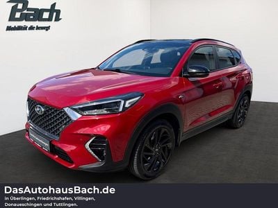 Second-hand Hyundai Tucson N Line 185 CP (136 kW) 2019 Roșu SUV