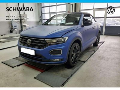 Second-hand VW T-Roc Cabriolet R-line 150 CP (110 kW) 2021 Albastru Cabrio