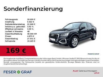 Second-hand Audi Q2 Advanced Plus 150 CP (110 kW) 2025 Negru SUV