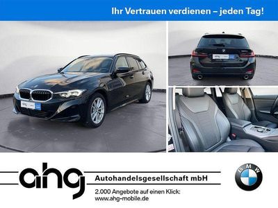 Schwarz Gebraucht 2022 BMW 320e Sport Line Kombi | 31.930 € (Teuer)