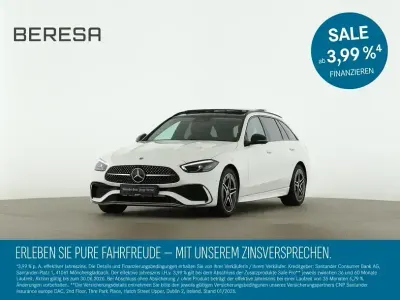 Brugt Mercedes C200 AMG 204 HK (150 kW) 2025 Hvid Stationcar