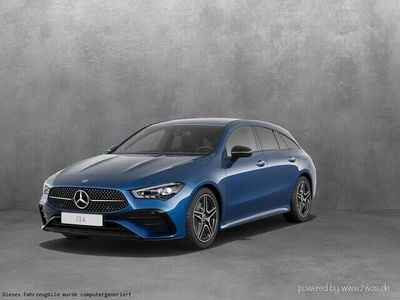 Gebraucht Mercedes CLA200 AMG line 150 PS (110 kW) 2025 Metalliclack spektralblau Limousine