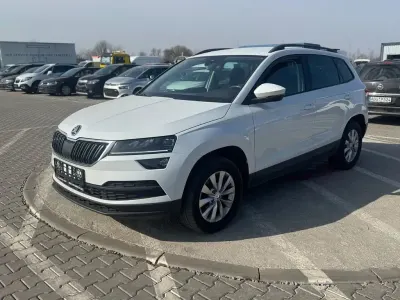 Gebraucht Skoda Karoq 150 PS (110 kW) 2019 Weiß SUV
