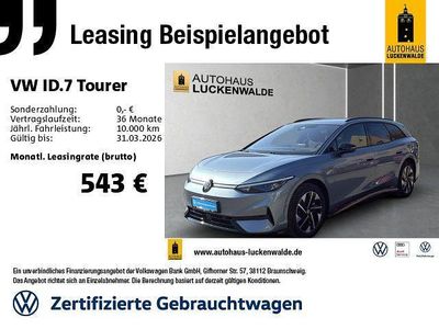 Gebraucht VW ID.7 Pro 210 kW (286 PS) 2025 Stonewashed blue metallic Kombi