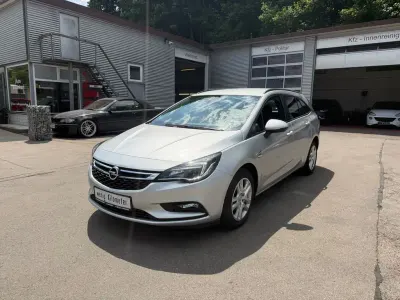 Gebraucht Opel Astra Business 110 PS (80 kW) 2018 Silber Kombi