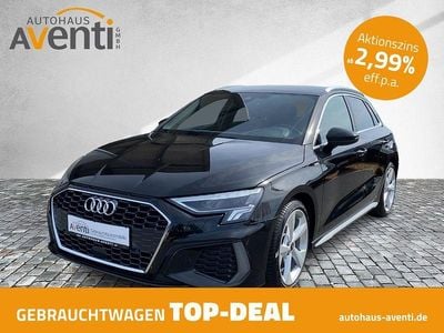 Gebraucht Audi A3 S-Line 150 PS (110 kW) 2023 Schwarz Limousine