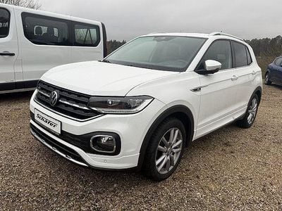 Weiß Gebraucht 2021 VW T-Cross R-line SUV | 21.555 € (Guter Preis)