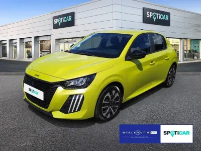 Gebraucht Peugeot 208 Active 101 PS (74 kW) 2024 Gelb Kleinwagen