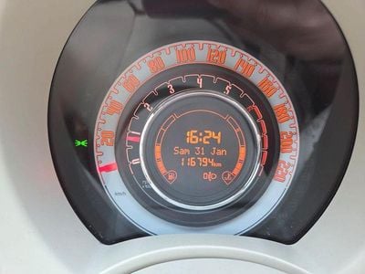 Gebraucht Fiat 500 Pop 69 PS (50 kW) 2009 Weiß Kleinwagen