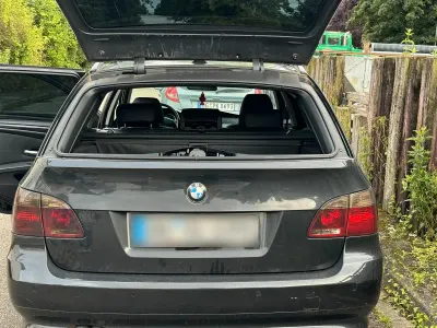 Gebraucht BMW 525 177 PS (130 kW) 2004 Schwarz Kombi