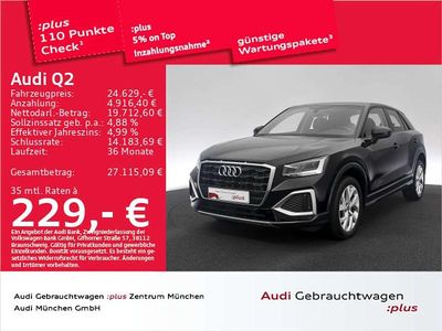 Usata Audi Q2 Advanced 150 CV (110 kW) 2023 Nero SUV