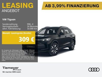 Gebraucht VW Tiguan Goal 150 PS (110 kW) 2024 Schwarz SUV