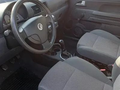 Gebraucht VW Fox 54 PS (39 kW) 2008 Silber Kleinwagen