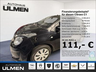 Schwarz Gebraucht 2021 Citroën C1 Feel Kleinwagen | 9.980 € (Fairer Preis)