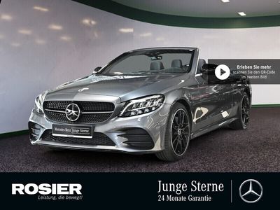 Gebraucht Mercedes C220 AMG line 194 PS (142 kW) 2023 Grau / selenitgrau Cabrio