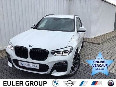 gebraucht BMW X3 xDrive 20d Allrad Sportpaket AHK-klappbar AHK Navi digitales Cockpit LED Kurvenlicht El. Heckklappe