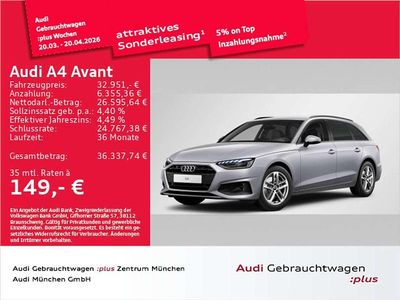 Gebraucht Audi A4 Basis 150 PS (110 kW) 2024 Florettsilber metallic Kombi