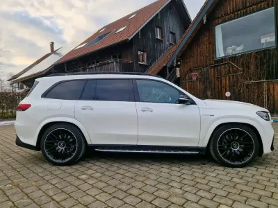 Gebraucht Mercedes GLS63 AMG AMG 634 PS (466 kW) 2021 Weiß SUV