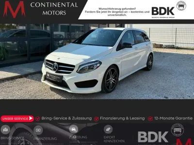 Używany Mercedes B220 AMG line 170 KM (125 kW) 2018 Biały Minivan
