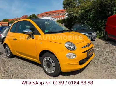 Gebraucht Fiat 500 Pop Star 69 PS (50 kW) 2017 Gelb Cabrio