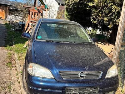 Gebraucht Opel Astra 90 PS (66 kW) 2001 Blau Coupé