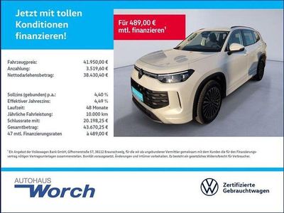 Second-hand VW Tayron Life 150 CP (110 kW) 2025 Alb SUV