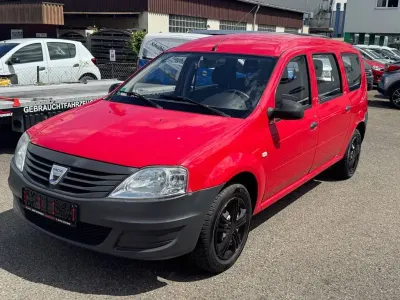 Gebraucht Dacia Logan MCV 75 PS (55 kW) 2009 Rot Kombi