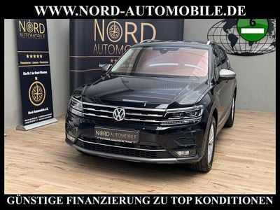 Gebraucht VW Tiguan Allspace Highline 150 PS (110 kW) 2021 Schwarz SUV
