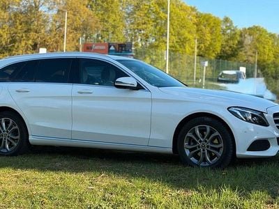 Usata Mercedes C220 170 CV (125 kW) 2017 Bianco Station wagon