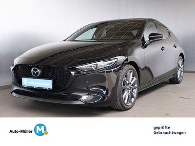 Gebraucht Mazda 3 Selection 179 PS (131 kW) 2021 Schwarzmetallic (metallic) Limousine