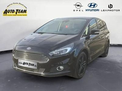 Schwarz Gebraucht 2017 Ford S-MAX Titanium Van / Kleinbus | 18.940 € (Fairer Preis)