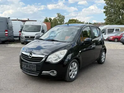Gebraucht Opel Agila Edition 86 PS (63 kW) 2008 Schwarz Kleinwagen