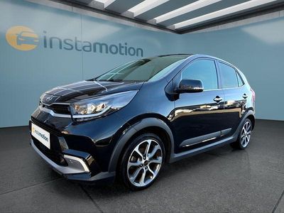 Gebraucht Kia Picanto X-Line 101 PS (74 kW) 2021 Schwarz Kleinwagen