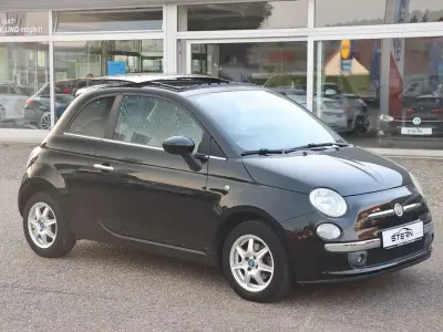 Gebraucht Fiat 500 Sport 101 PS (74 kW) 2009 Schwarz Cabrio