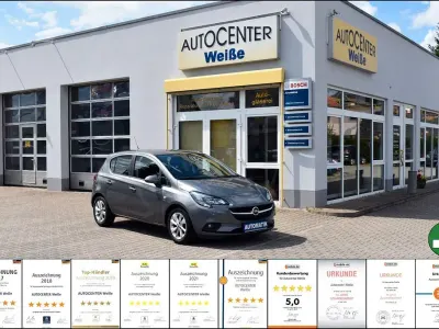 Gebraucht Opel Corsa drive 90 PS (66 kW) 2016 Grau Kleinwagen