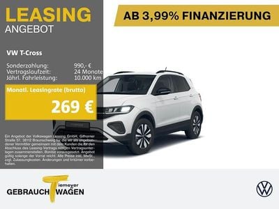 Gebraucht VW T-Cross Goal 150 PS (110 kW) 2025 Weiß SUV