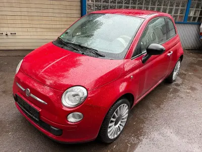 Gebraucht Fiat 500 70 PS (51 kW) 2009 Rot Cabrio