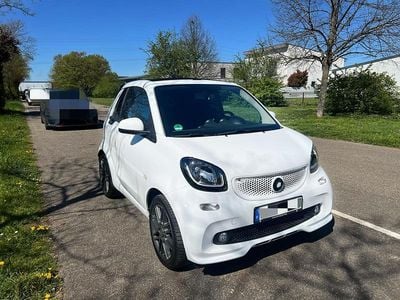 Gebraucht Smart ForTwo Cabrio Brabus 90 PS (66 kW) 2016 Weiß Cabrio