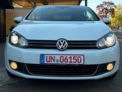 Usata VW Golf Cabriolet Exclusive 122 CV (89 kW) 2012 Bianco Cabrio