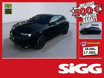 Gebraucht Opel Astra GS Line 131 PS (96 kW) 2023 Diamant schwarz/karbon schwarz Limousine