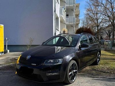 Gebraucht Skoda Octavia RS 184 PS (135 kW) 2016 Schwarz Kleinwagen