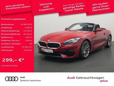 Rot Gebraucht 2020 BMW Z4 Sport Line Cabrio | 37.988 € (Teuer)