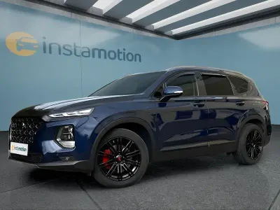 Gebraucht Hyundai Santa Fe 200 PS (147 kW) 2020 Blau SUV