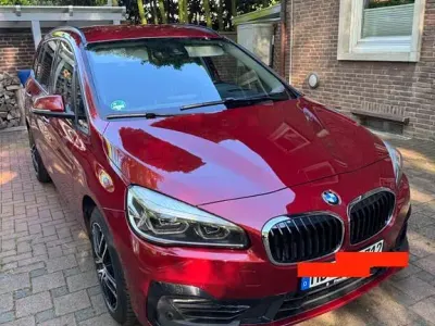 Brugt BMW 218 Gran Tourer Sport Line 150 HK (110 kW) 2019 Rød MPV